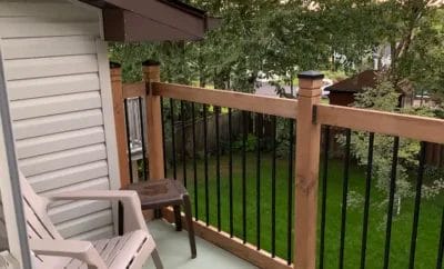 Fully equipped private suite with 2 Private Decks/Balcony