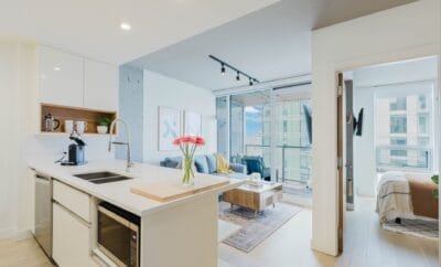 Executive Downtown 1bd/1bth Condo w Parking and Pet