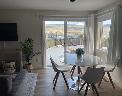 Pool house with a view in Penticton