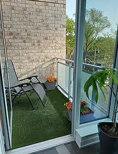 Monthly Furnished Housing for Travel Nurses in Canada 19 luxurious One bed room&den with Parking